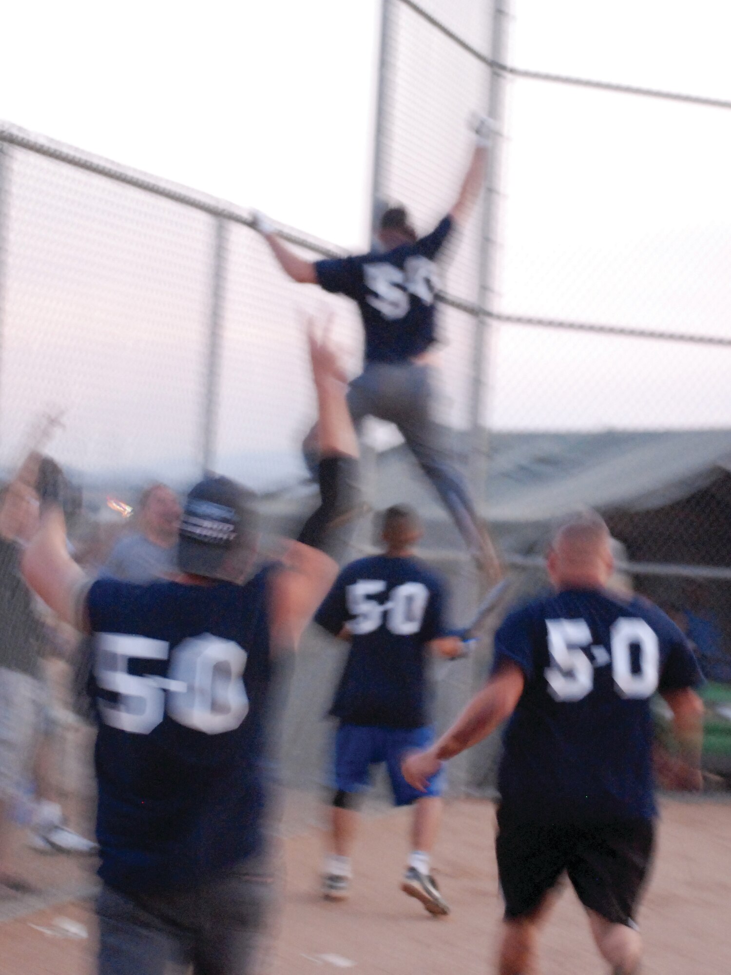 Security Forces beat Fire Department 10 to 9