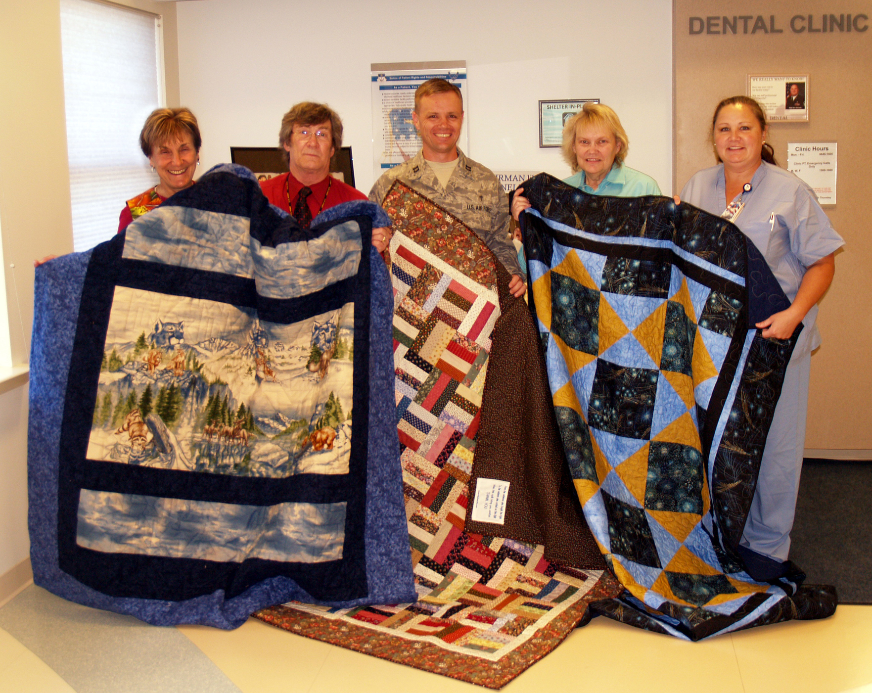 Quilts of Valor comfort wounded warriors > Malmstrom Air Force Base