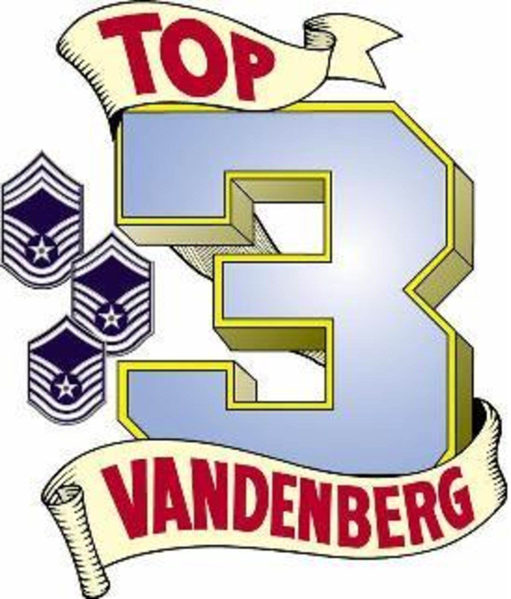 VANDENBERG AIR FORCE BASE, Calif. --  The Vandenberg Top 3, which is comprised of the top tier of the enlisted force, promotes the welfare and recognition of enlisted members. (U.S. Air Force graphic)