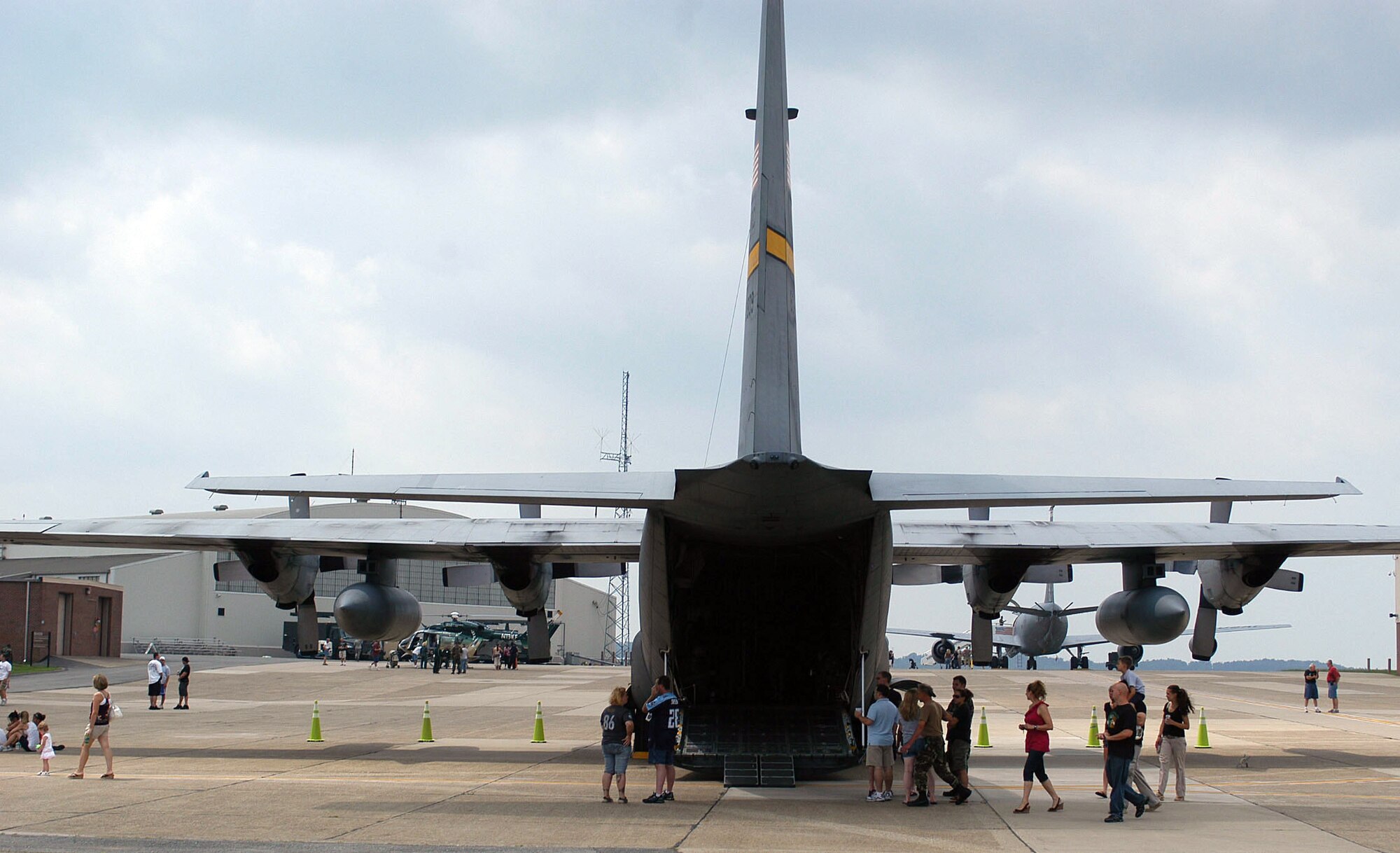 PITTSBURGH AIR RESERVE STATION, Pa. -- Aircraft were on display during the 2009 Wing Family Day Picnic held here during the August Unit Training Assembly. The event allowed family and friends to get an up and close look at the aircraft. Aircraft included a C-130 Hercules from the 911th Airlift Wing, a KC-135 Stratotanker from the 171st Air Refueling Wing, and a lifeflight helicopter from Alleghany General Hospital.