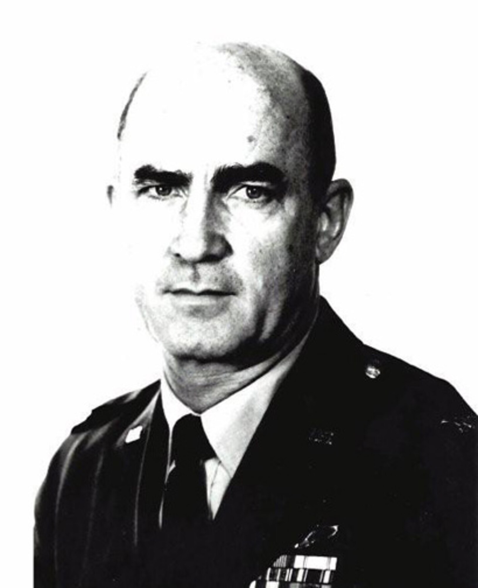 Photo of Col. Joe Stanley during his time as wing commander in 1954.  Colonel Stanley was honored at the Gathering of Falcons Dining Out Sept. 19 at the Eglin officers' club.(Courtesy photo.)