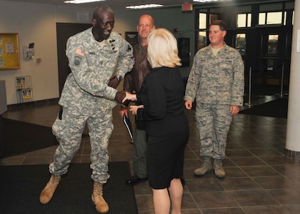 Offutt AFB, Neb. -- Maj. Gen. Abraham J. Turner, Chief of Staff, U.S. Strategic Command, attends the Combined Federal Campaign kickoff at the Lied Center, Bellevue, Neb., Sept. 22.<br><br>CFC is the world's largest and most successful workplace charity campaign, with more than 300 CFC campaigns nationally and internationally to help to raise millions of dollars each year.<br><br>For more information on the CFC, visit <a href="http://www.opm.gov/CFC" target="_blank">http://www.opm.gov/CFC/</a>