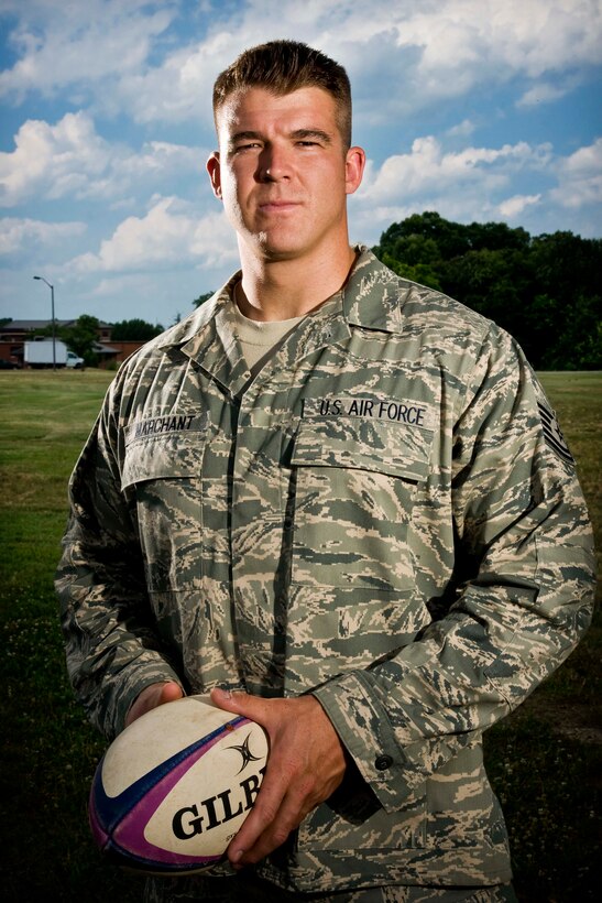 When he isn?t sending out highlights of 459th history to wing members and archiving current events, Sergeant Marchant, a Hawaii native, is an avid Rugby player on both the Baltimore-Chesapeake and the All Air Force Rugby teams.   