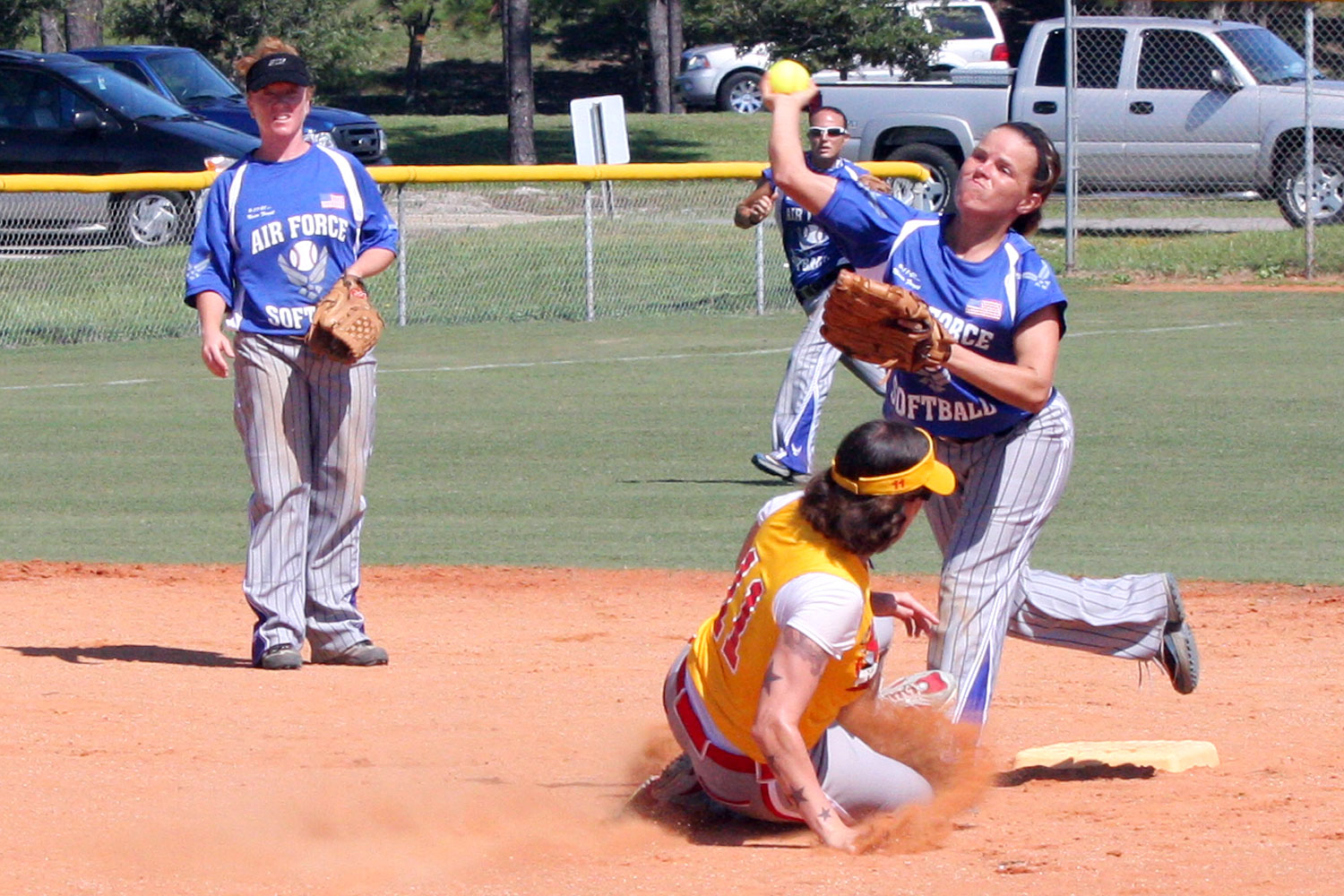 Air Force teams take gold medals at Armed Forces softball championships