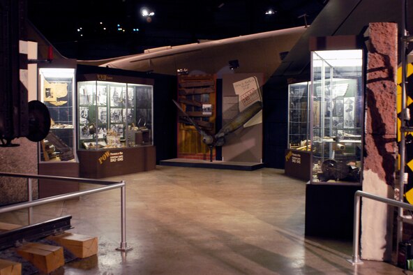 DAYTON, Ohio -- WWII Prisoners of War exhibit in the World War II Gallery at the National Museum of the U.S. Air Force. (U.S. Air Force photo)