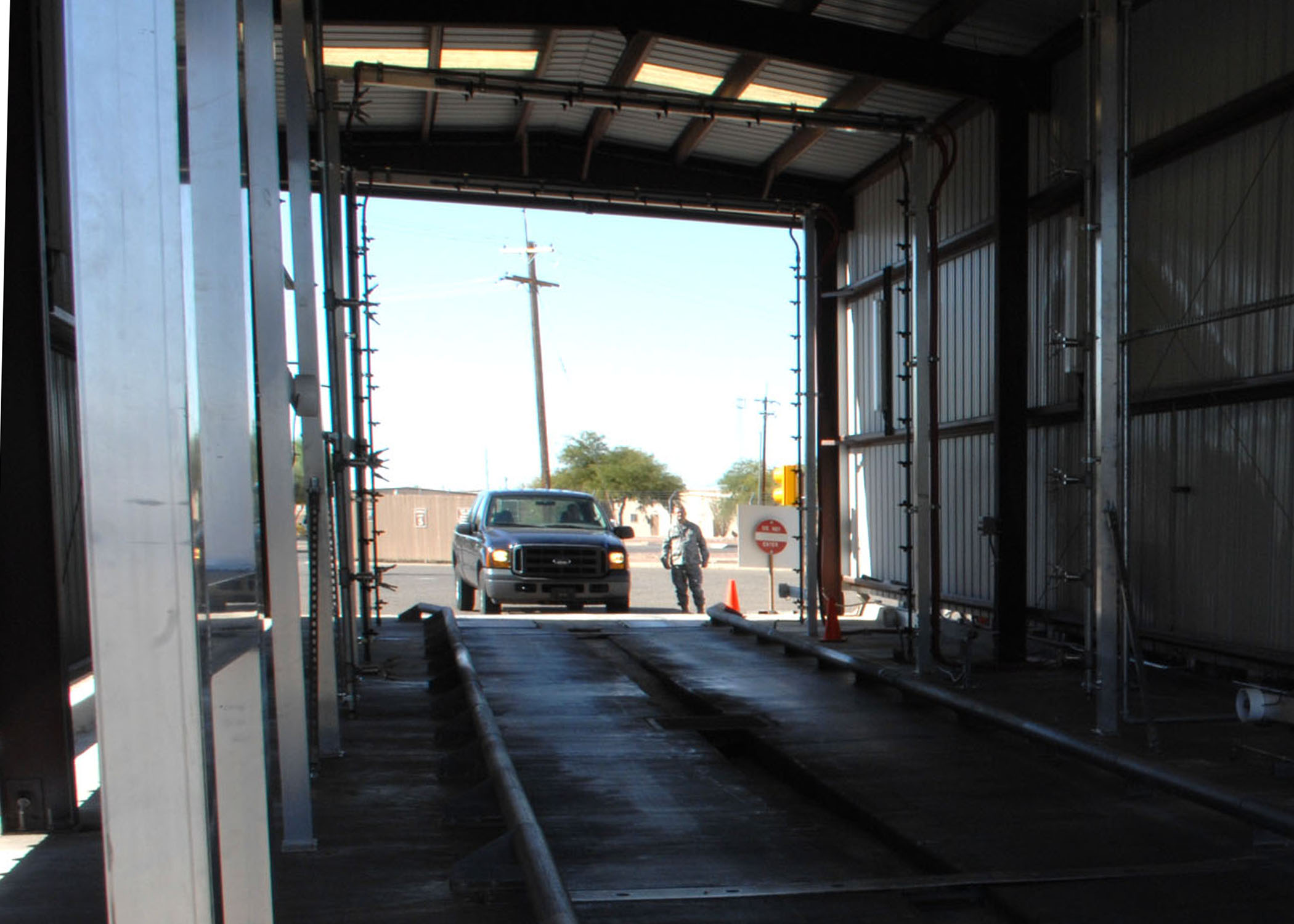 Vehicle wash rack facility > DavisMonthan Air Force Base > Article View
