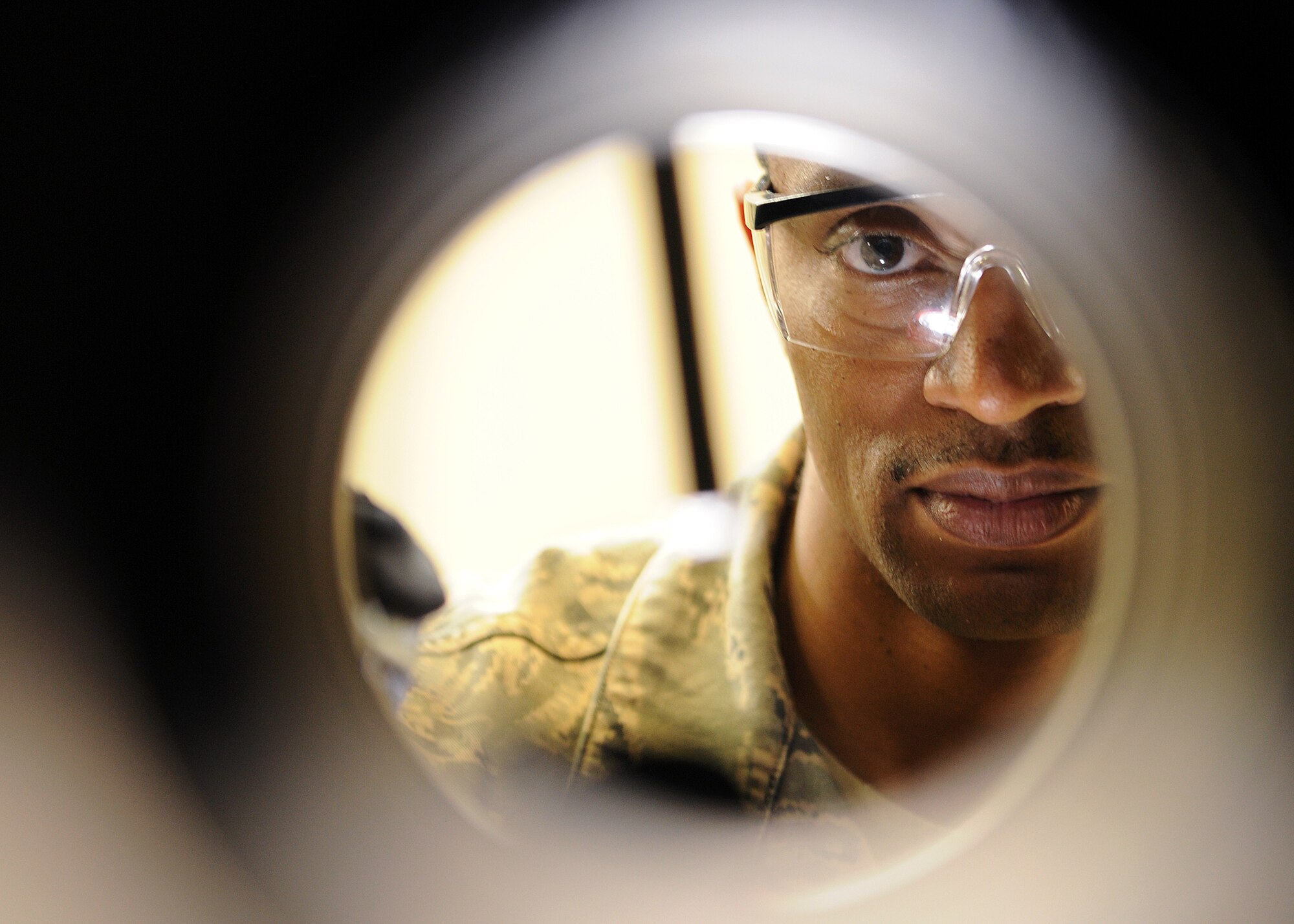 Tech. Sgt. Charles Conway, 52nd Component Maintenance Squadron, is the 52nd Fighter Wing's Top Saber Performer for the week of Oct. 2-8. (U.S. Air Force photo/Airman 1st Class Nathanael Callon)

