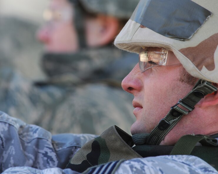 MOODY AIR FORCE BASE, Ga. -- Staff Sgt. Jordan Brown, 23rd Comptroller Squadron military pay NCO-in charge, aims down the sight of a Beretta M-9 handgun here March 3. Due to construction scheduled to begin April 5, Airmen will only fire on Fridays. (Benjamin Wiseman/RELEASED)