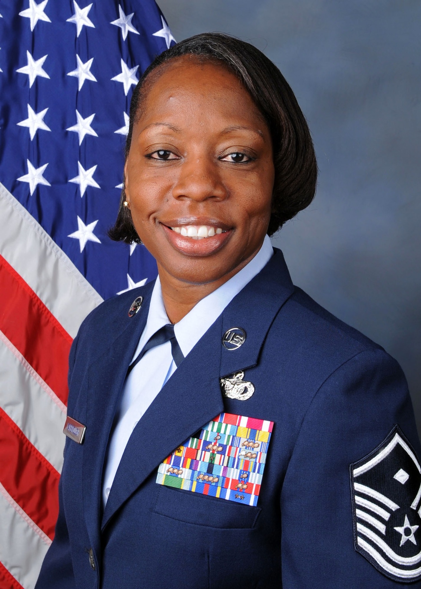 Master Sgt. Keisha Yarbrough, first sergeant to the 2d Medical Group at Barksdale Air Force Base, La., was recognized as First Sergeant of the Year.