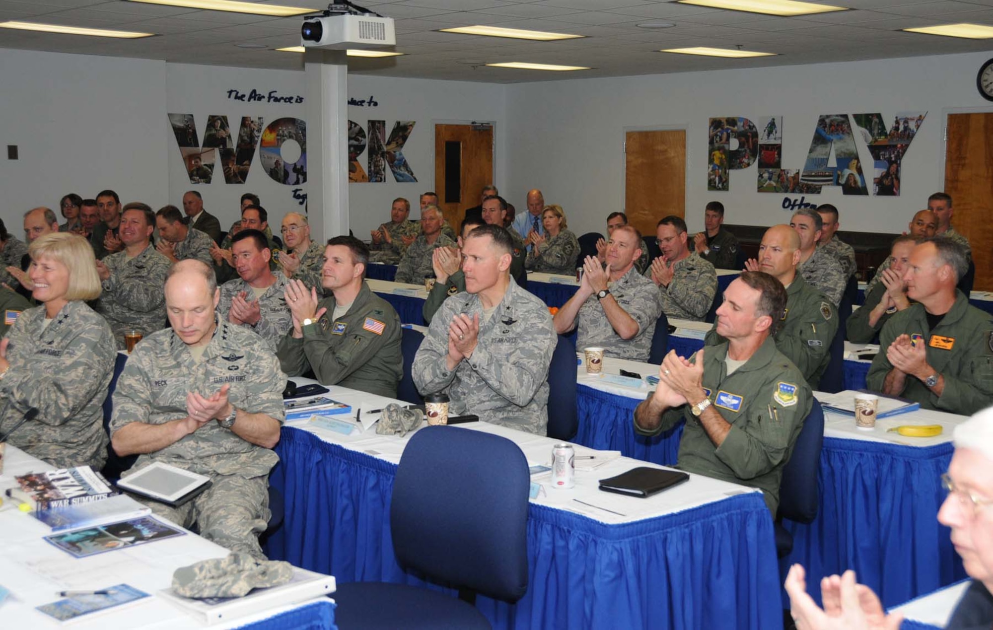 Keesler hosted Air Education and Training Command's spring conference for 118 commanders, senior leaders and support staff March 29 through April 1.  (U.S. Air Force photo by Kemberly Groue)
