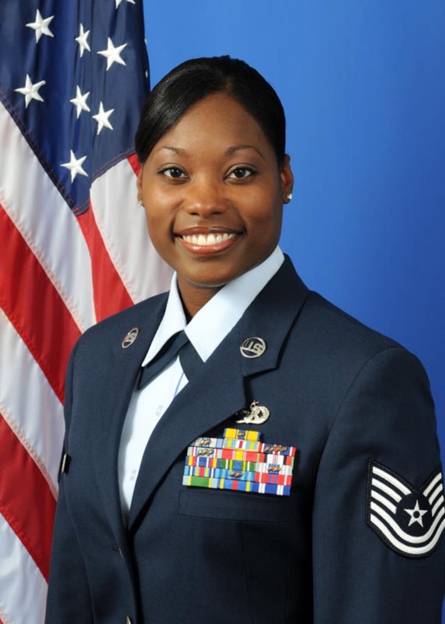 Tech Sgt. Antrinia Alexander,  81st Logistics Readiness Squadron, is the command’s vehicle management NCO of the year.  (Courtesy photo)