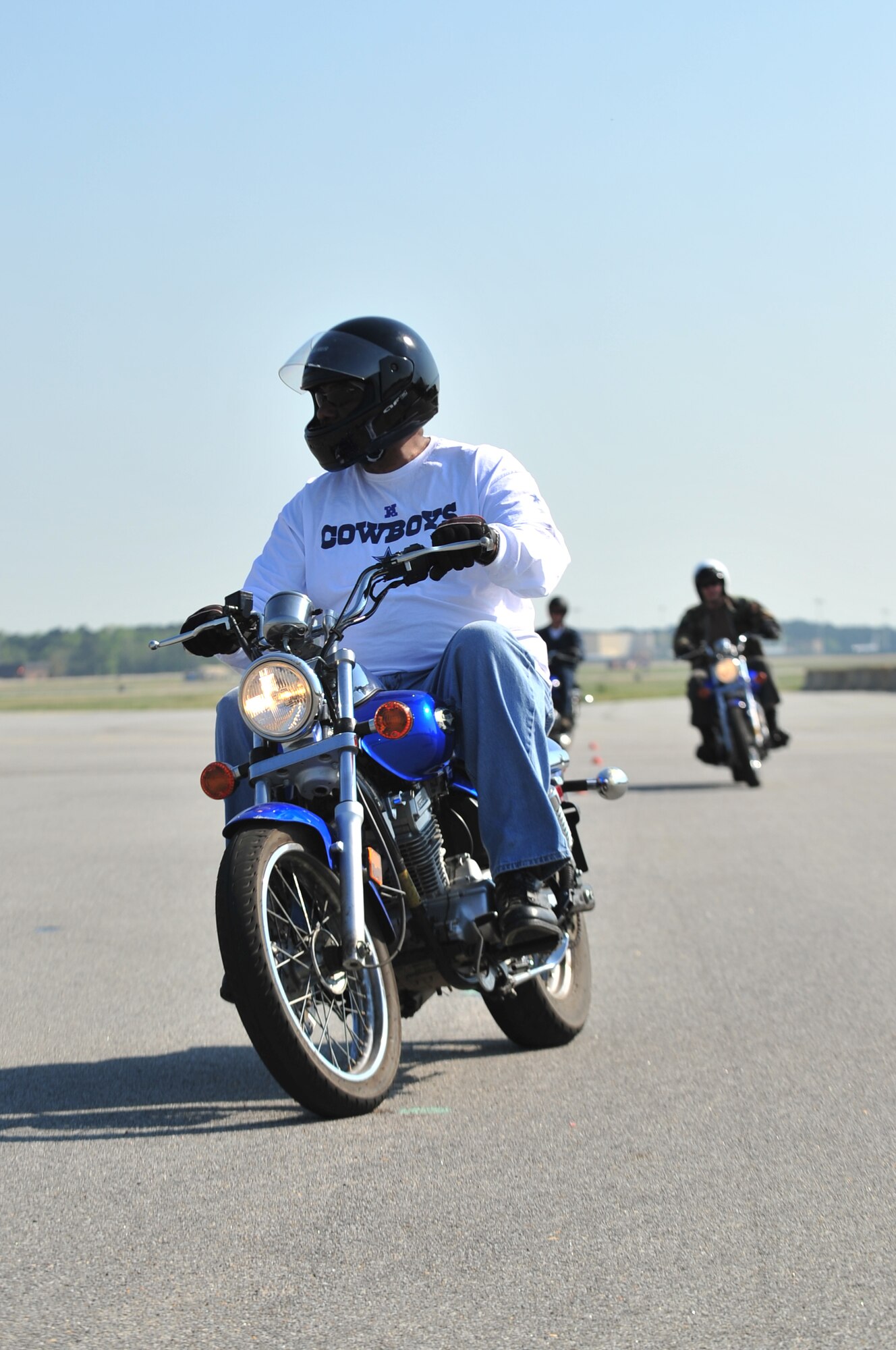 Motorcycles come out as warm weather sets in Seymour Johnson Air Force Base Article Display