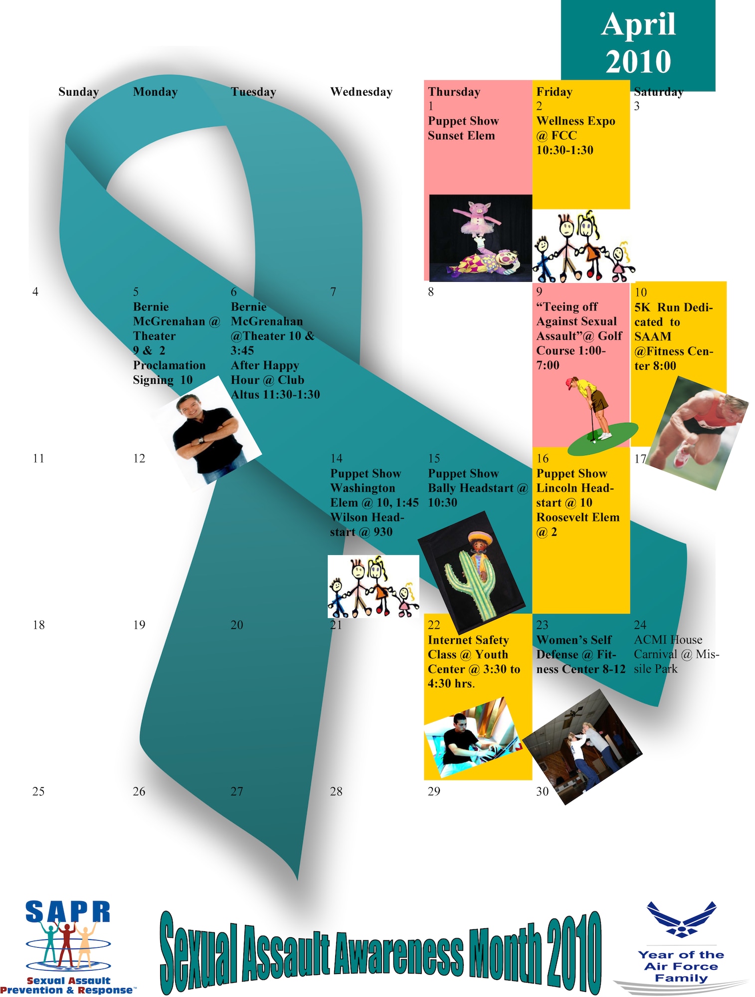 Sexual Assault Awareness Month Activities Altus Air Force Base Article Display 2006