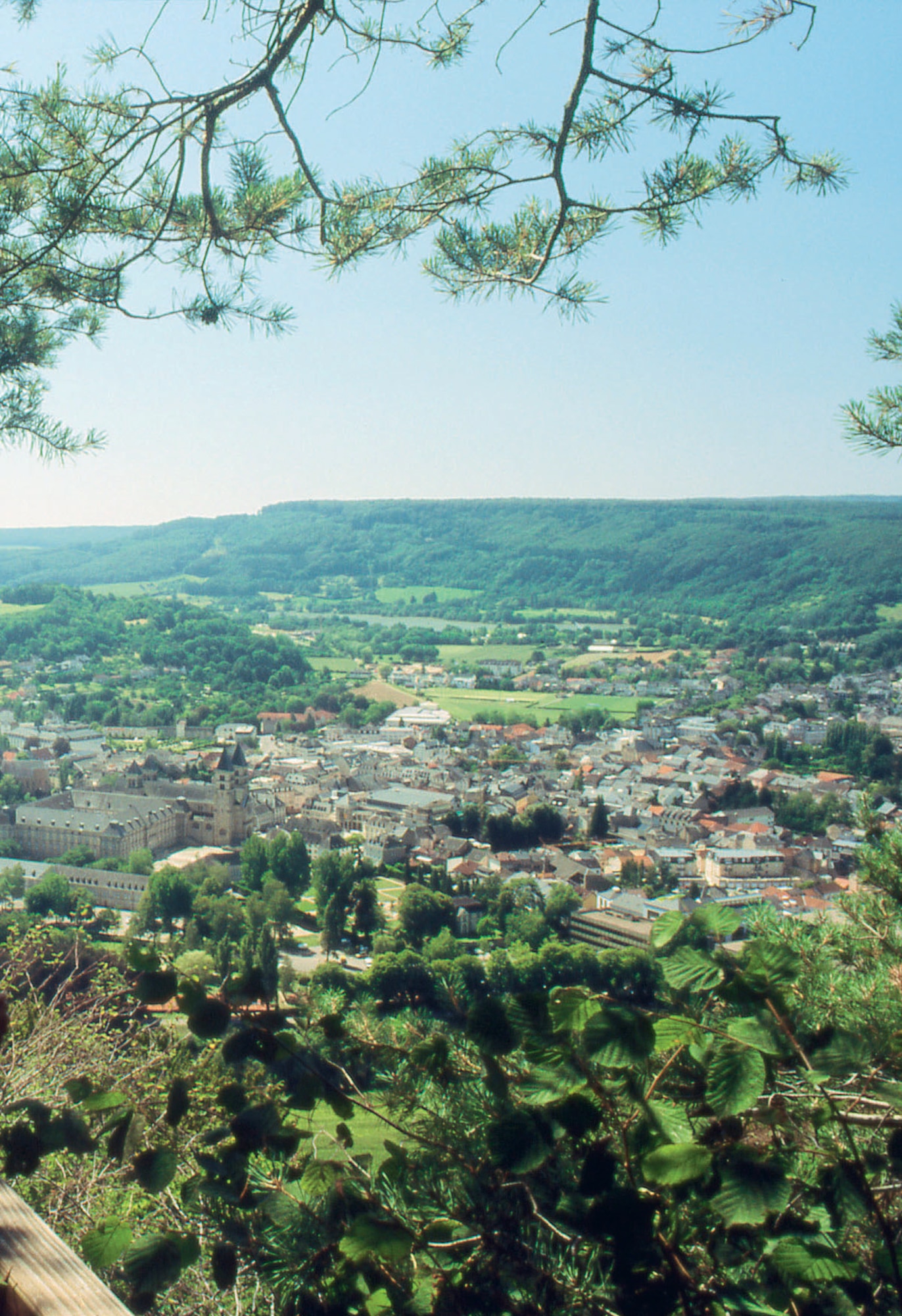 IRREL, Germany -- Echternach, located right at the border, on the Luxembourg side, has one of the oldest Christian abbeys in Europe and is the burial place of Saint Willibrord, who died in 729 A.D.  During the 10th and 11th centuries, the abbey became a center for an outstanding school for artists and writers with a unique museum.  Echternach also offers good shopping opportunities. (U.S. Air Force photo/Iris Reiff)
