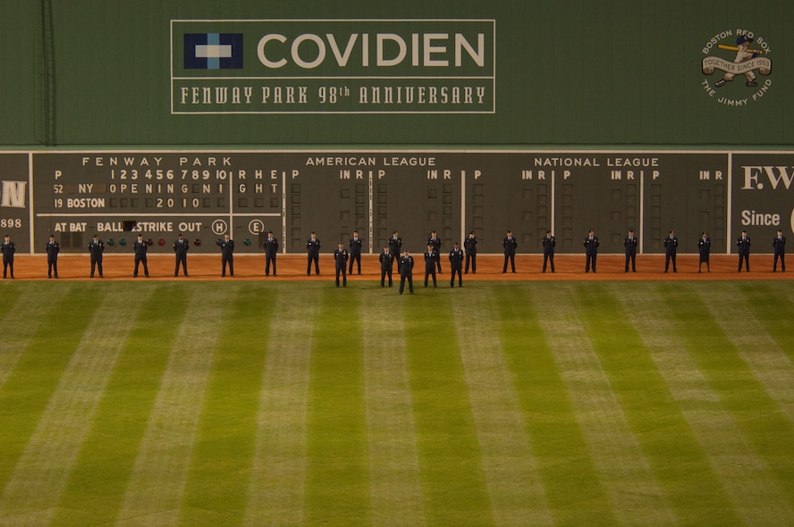 Opening Day Festivities at Fenway Park