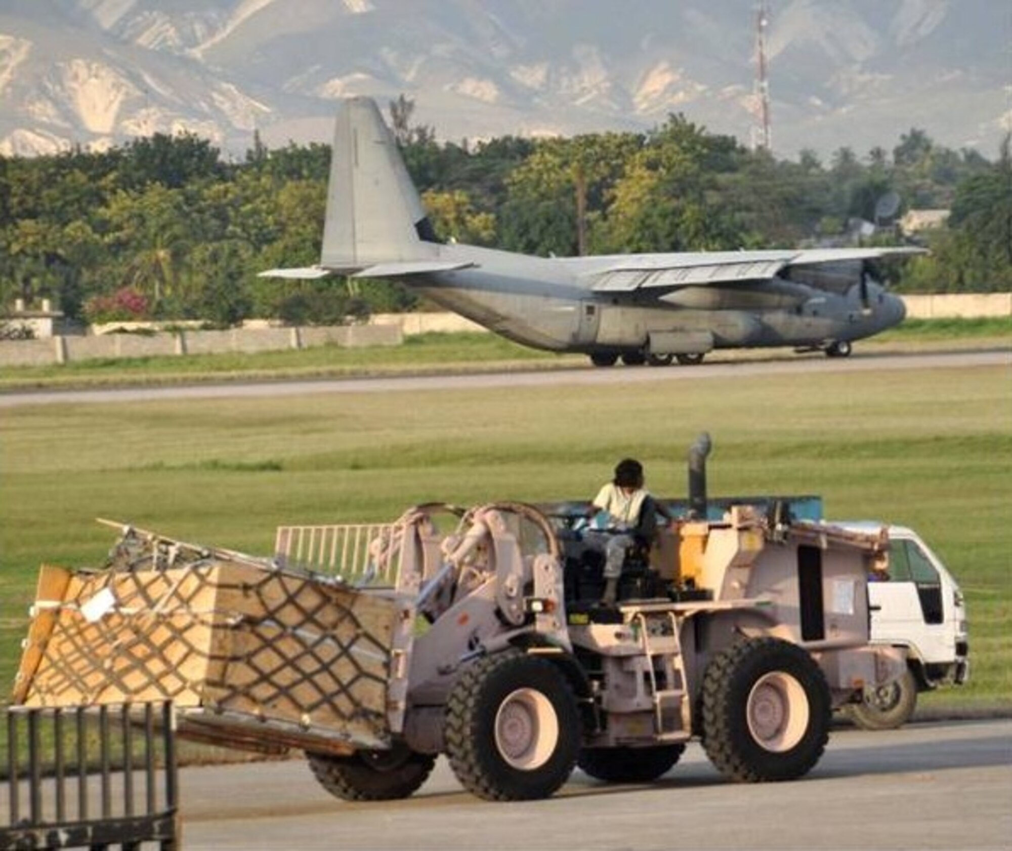 AFOSR-funded Colorado State University researchers are trying to solve computationally difficult problems related to logistics planning. (Credit: U.S. Air Force Photo, Capt. Dustin Doyle.)