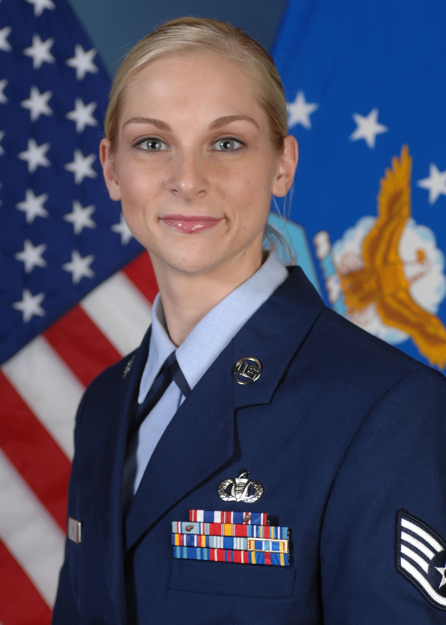 OFFUTT AIR FORCE BASE, Neb. -- Staff Sgt. Hollie A. Lay, from Shaw AFB, S.C., is one of 29 Airmen nominated for awards who will attend the 2010 Air Combat Command Outstanding Airmen of the Year Awards Banquet in Omaha, Neb., April 21. Sergeant Lay is nominated for the NCO of the Year Award. U.S. Air Force courtesy photo