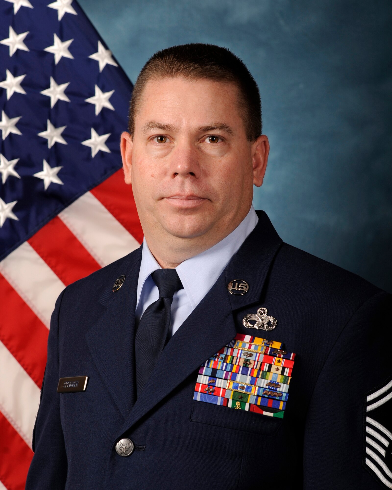 OFFUTT AIR FORCE BASE, Neb. -- Senior Master Sgt. Robert W. Speigner, from Langly AFB, Va., is one of 29 Airmen nominated for awards who will attend the 2010 Air Combat Command Outstanding Airmen of the Year Awards Banquet in Omaha, Neb., April 21. Sergeant Speigner is nominated for the SNCO of the Year Award. U.S. Air Force courtesy photo