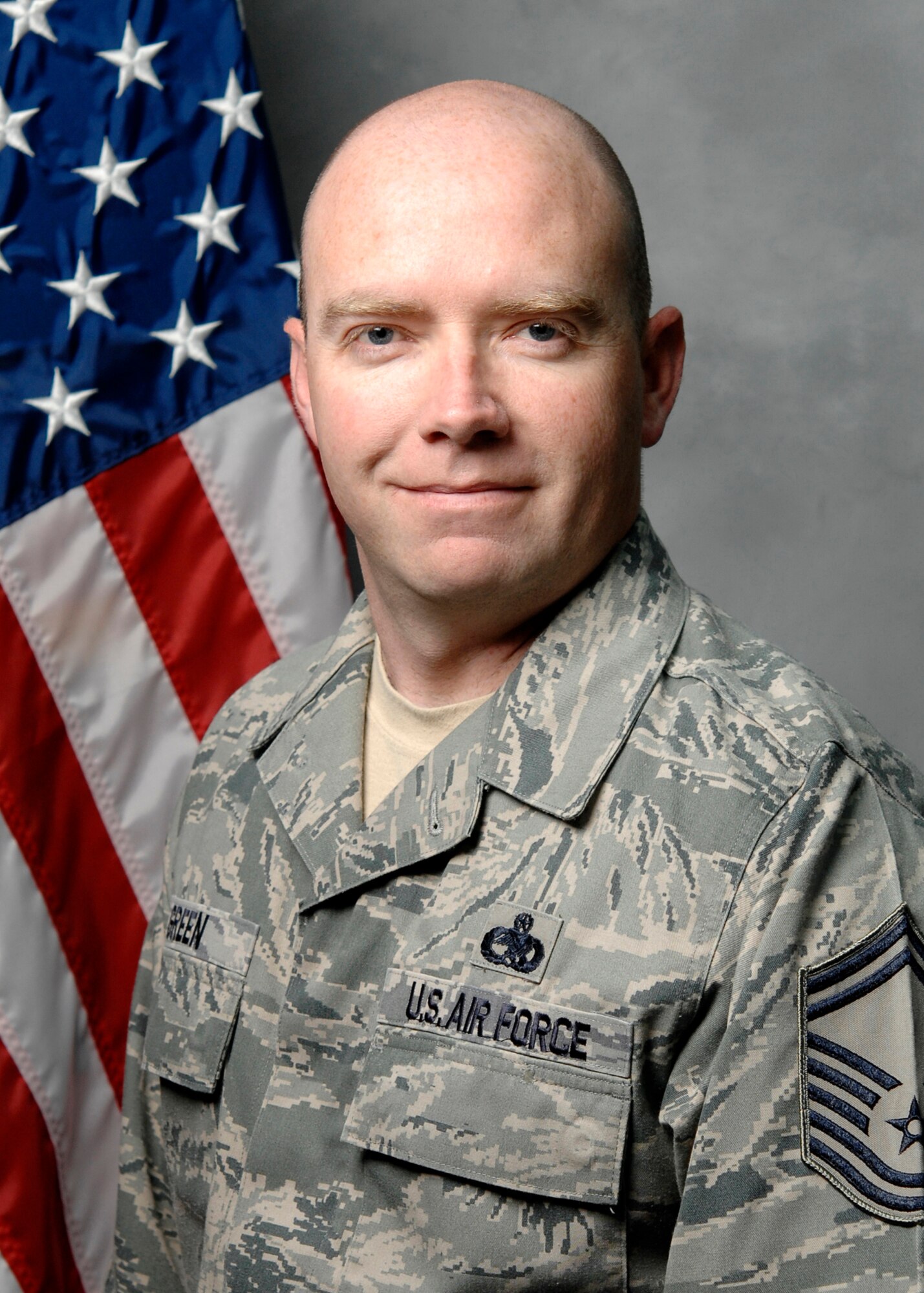 OFFUTT AIR FORCE BASE, Neb. -- Senior Master Sgt. Timothy J. Green, currently deployed in support of contingency operations is one of 29 Airmen nominated for awards who will attend the 2010 Air Combat Command Outstanding Airmen of the Year Awards Banquet in Omaha, Neb., April 21. Sergeant Green is nominated for the SNCO of the Year Award. U.S. Air Force courtesy photo