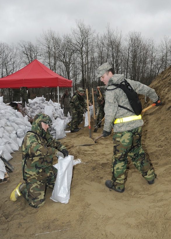Over 1000 members of the Massachusetts National Guard answered the call to duty in response to the historic floods of March 2010. 