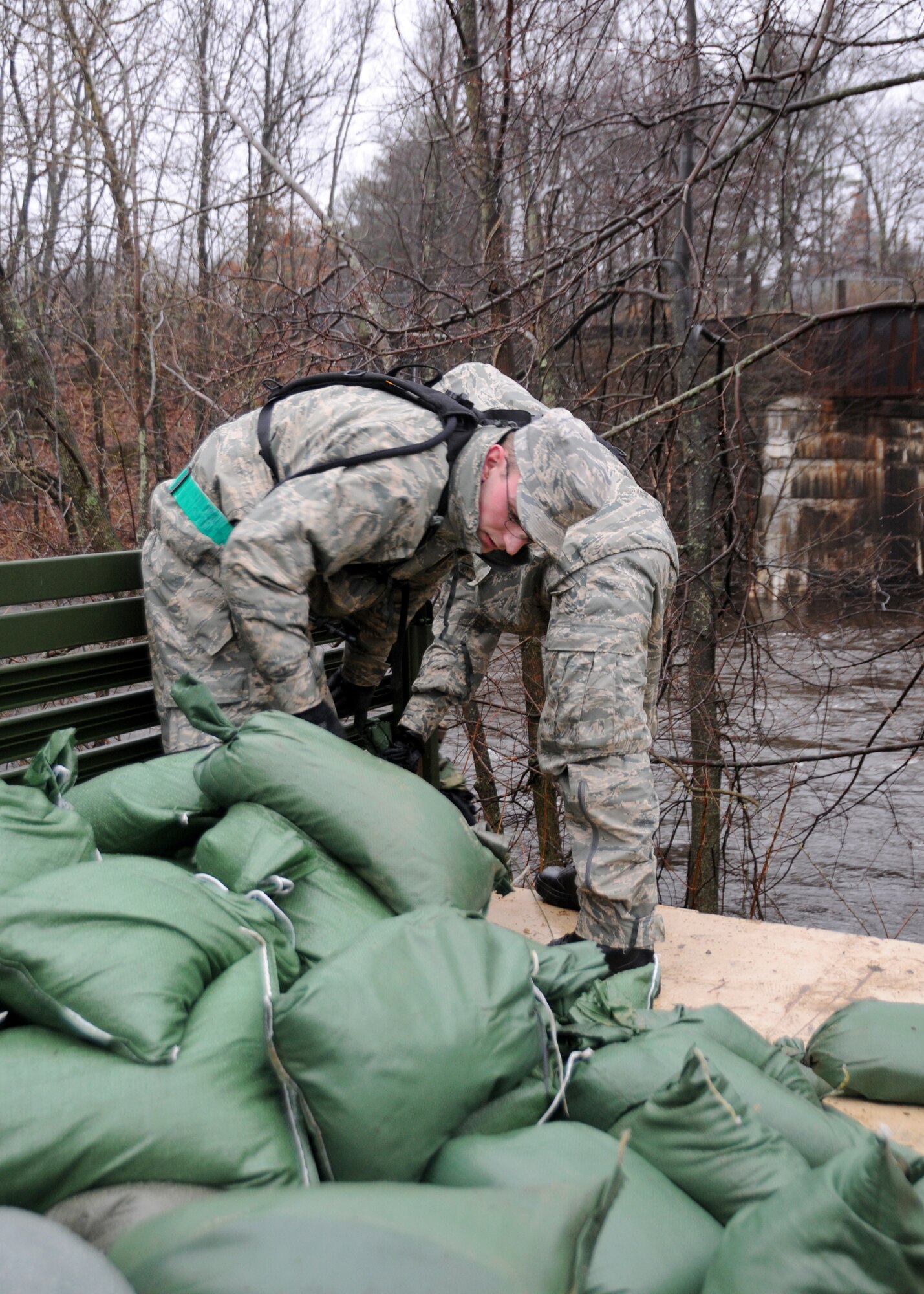 Over 1000 members of the Massachusetts National Guard answered the call to duty in response to the historic floods of March 2010. 