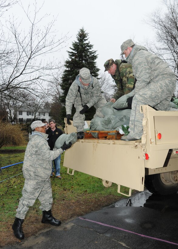 Over 1000 members of the Massachusetts National Guard answered the call to duty in response to the historic floods of March 2010. 