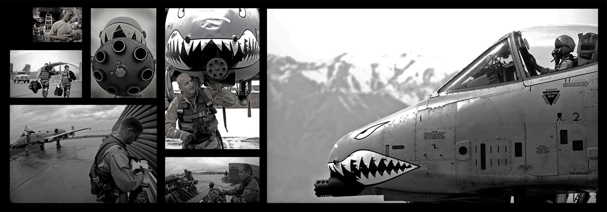 Staff Sgt. Jason Lake won the Air Force Media Contest's Best Picture Story for 2009 documenting the final deployment of the A-10 Thunderbolt II during his six months deployed to Bagram Air Base, Afghanistan. The A-10, nicknamed the Warthog, was the first aircraft deployed to Bagram in 2001. (Air Force/Staff Sgt. Jason Lake)