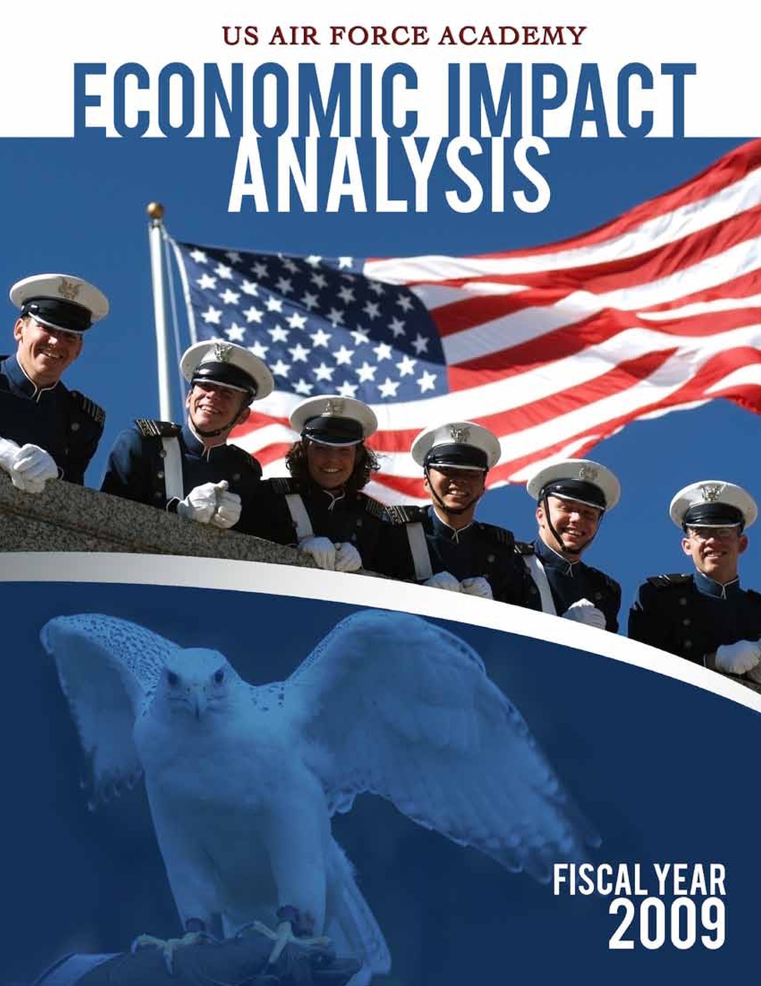 The Air Force Academy's Financial Management Directorate released its Economic Impact Analysis April 9, 2010, for Fiscal Year 2009. (U.S. Air Force image)