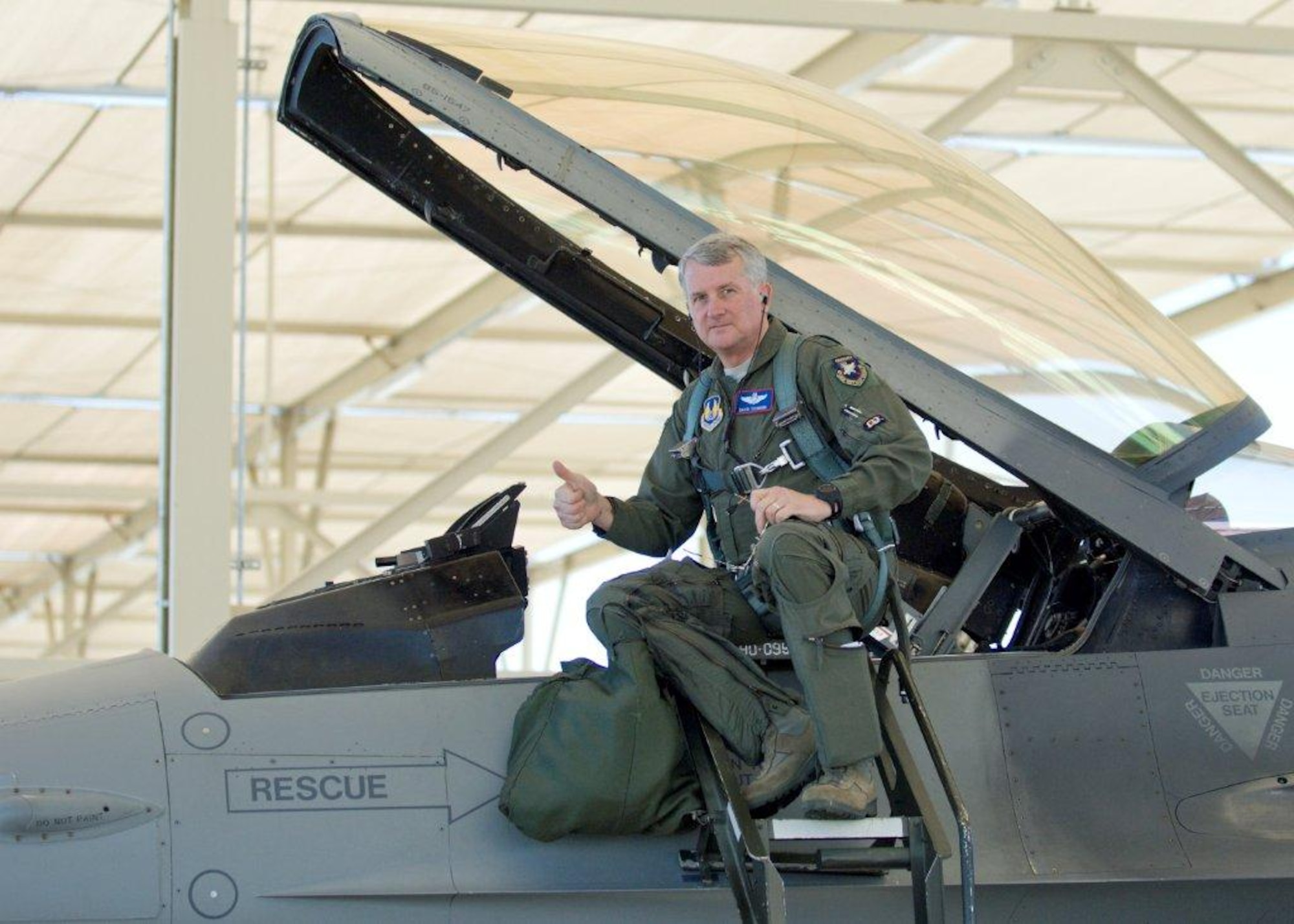 Maj. Gen. David Eichhorn, commander of the Air Force Flight Test Center. Courtesy photo