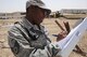 Staff Sgt. Sasha Gaddis, security forces journeyman with the 380th Expeditionary Security Forces Squadron, works on a police report during operations at a non-disclosed base in Southwest Asia, April 7. As a security forces Airman,  Sergeant Gaddis supports all security and force protection efforts for a deployed wing of more than 1,900 people and for billions of dollars worth of Air Force equipment and assets. She is deployed from the 95th Security Forces Squadron at Edwards Air Force Base, Calif., and her hometown is Oklahoma City, Okla. The 380th ESFS, as part of the 380th AEW, supports operations Iraqi Freedom and Enduring Freedom and the Combined Joint Task Force-Horn of Africa.  Air Force photograph by Master Sgt. Scott Sturkol