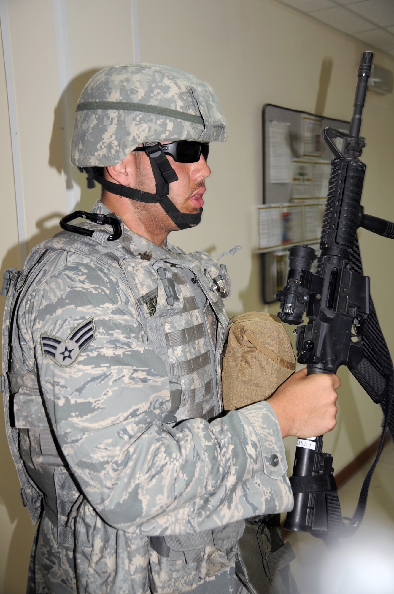 Senior Airman Christopher Naranjo, 81st Security Forces Squadron. (Courtesy photo)