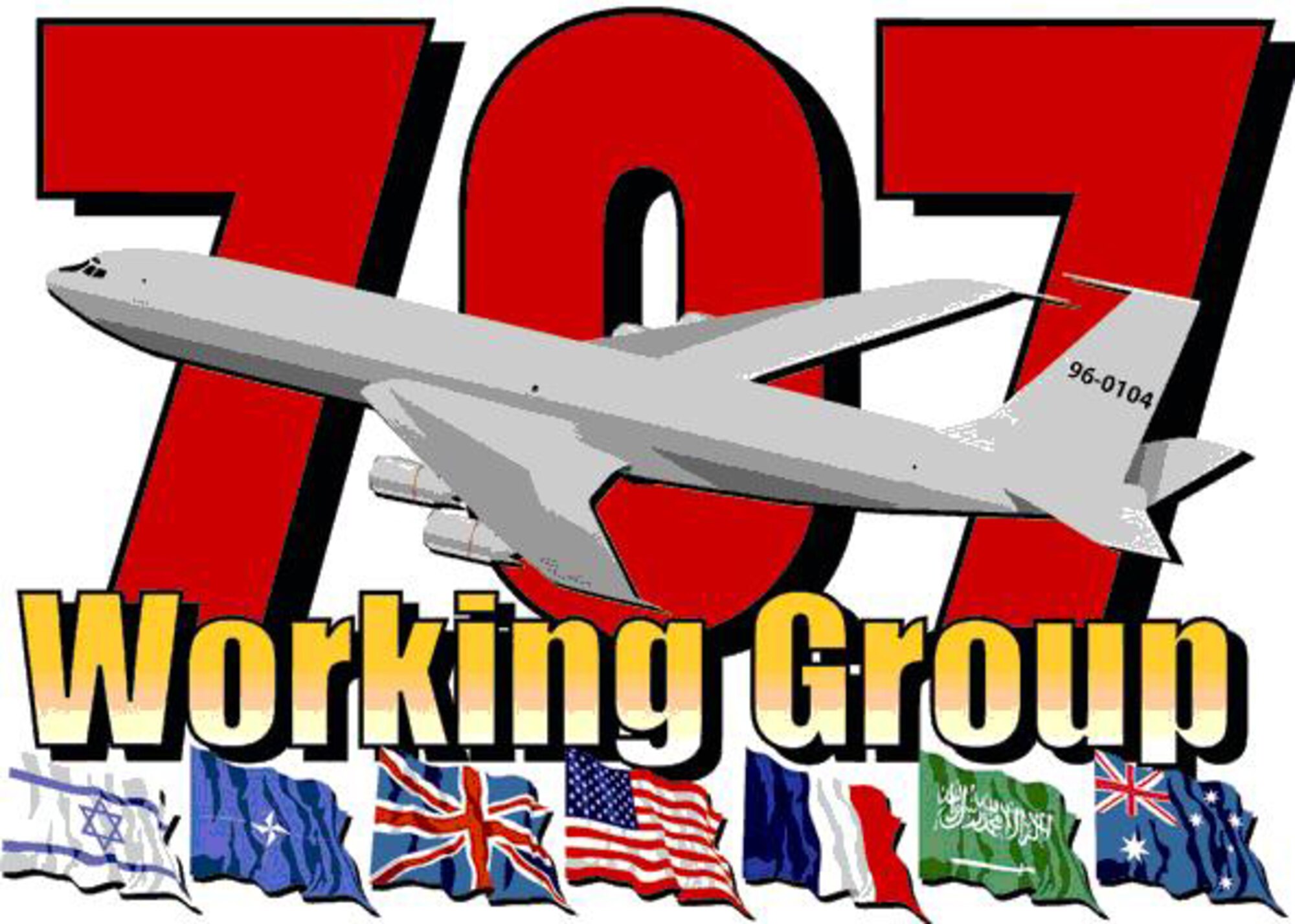 The 707 Aircraft Working Group Conference logo.