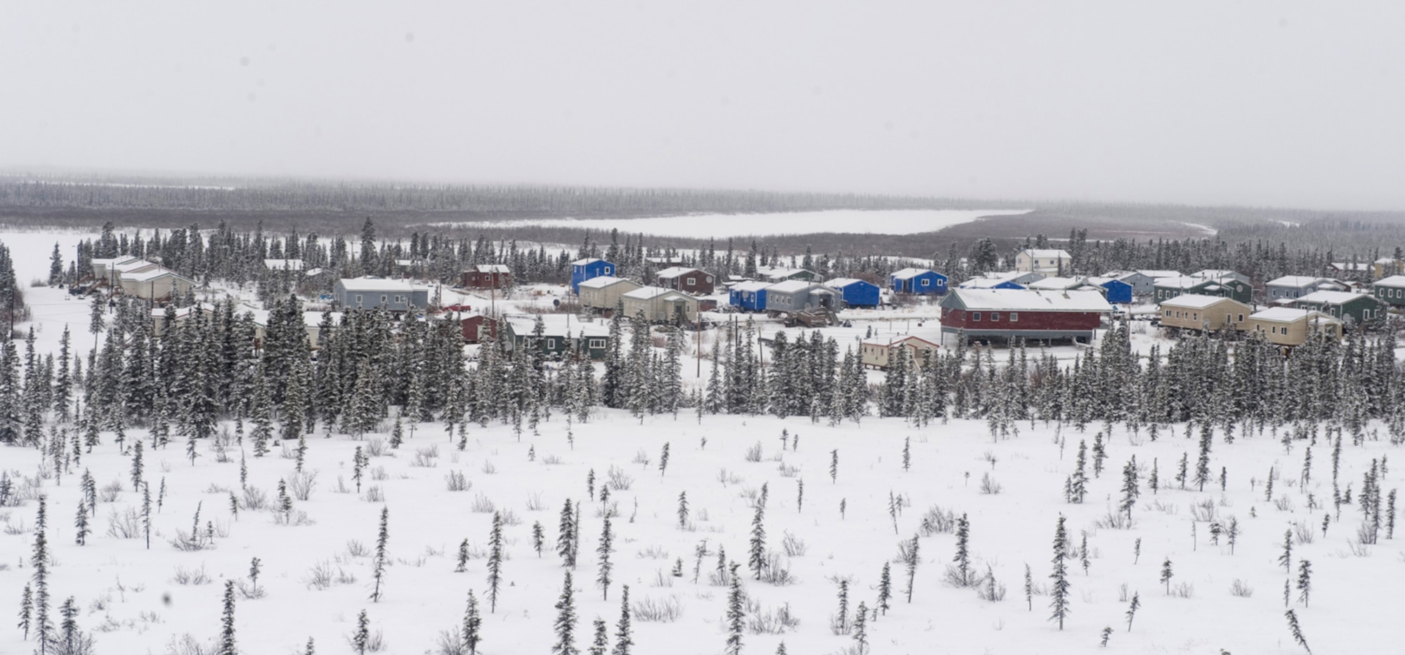 Medical teams are deployed to the remote village Noorvik, Alaska, supporting Operation Arctic Care, a joint medical training exercise comprising Air Force, Army and Navy elements including Guard, Reserve and active duty components. (U.S. Air Force photo/Master Sgt. Jack Braden)