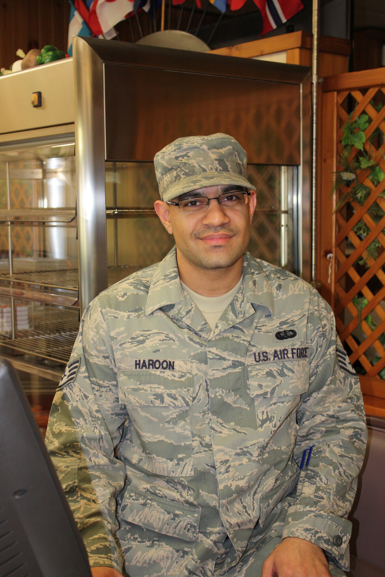 SPANGDAHLEM AIR BASE, Germany -- Staff Sgt. Mohammed Haroon, 704th Munitions Support Squadron production supervisor, is the 52nd Fighter Wing Top Saber Performer for the week of April 16 - 22. (Courtesy photo)