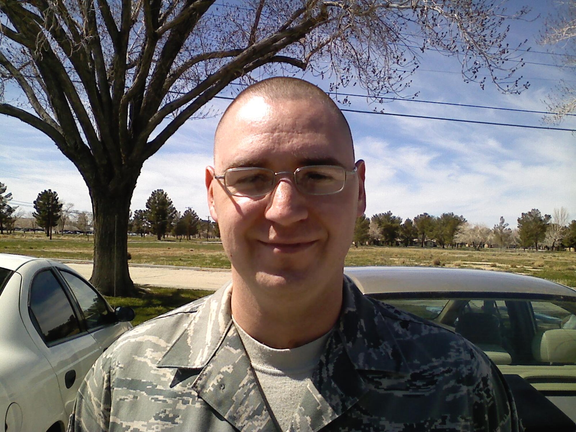 Staff Sgt. Andy Wallan, 95th Communications Group, Information Assurance technician.