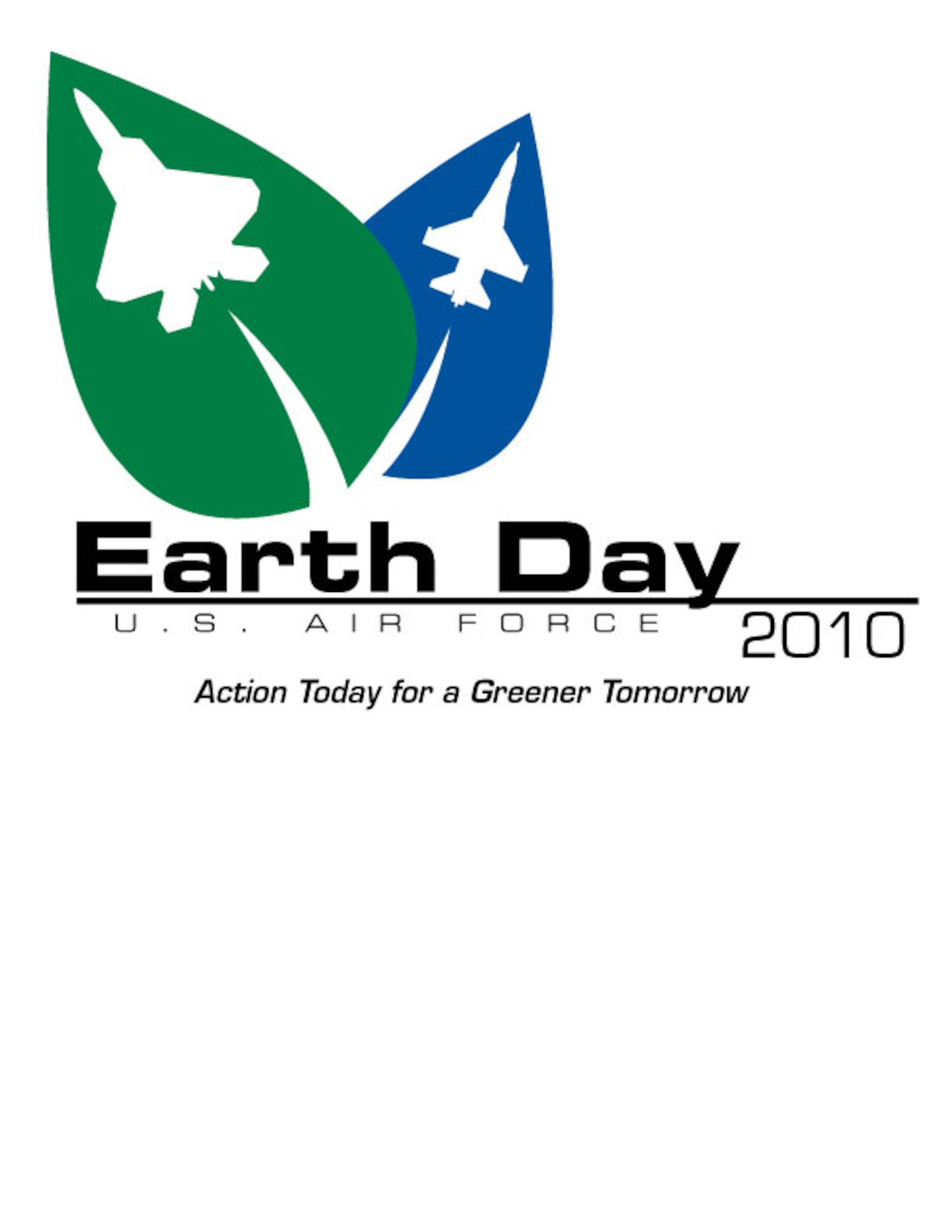 Air Force celebrates Earth Day 2010. (U.S. Air Force graphic)