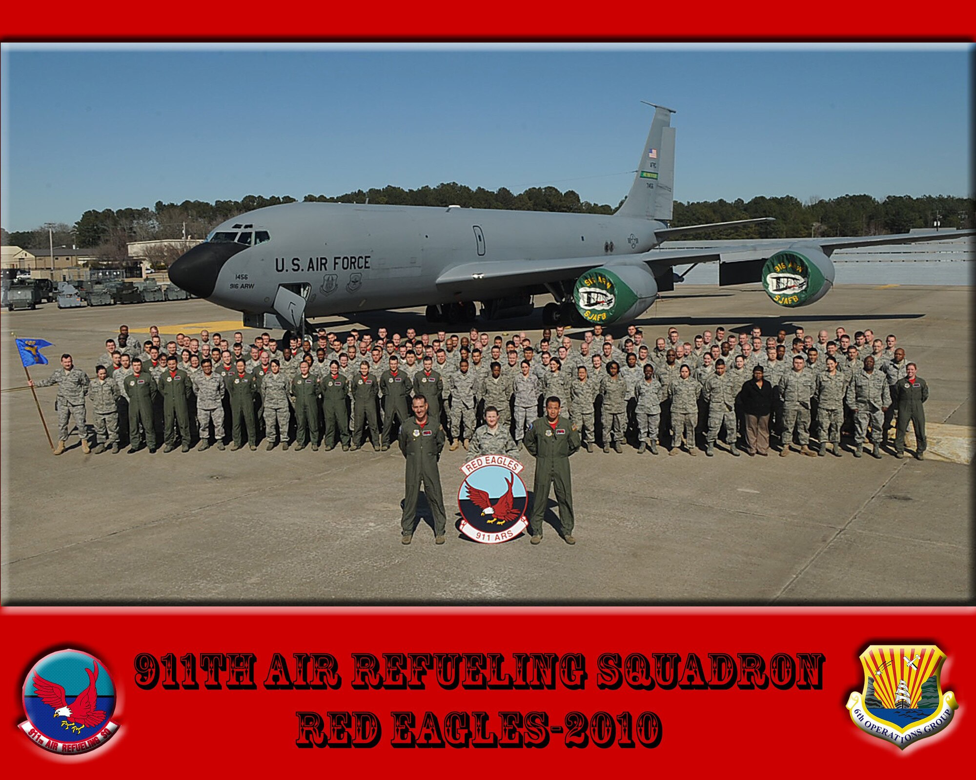 The 911th Air Refueling Squadron. (USAF photo courtesy of the 911ARS)