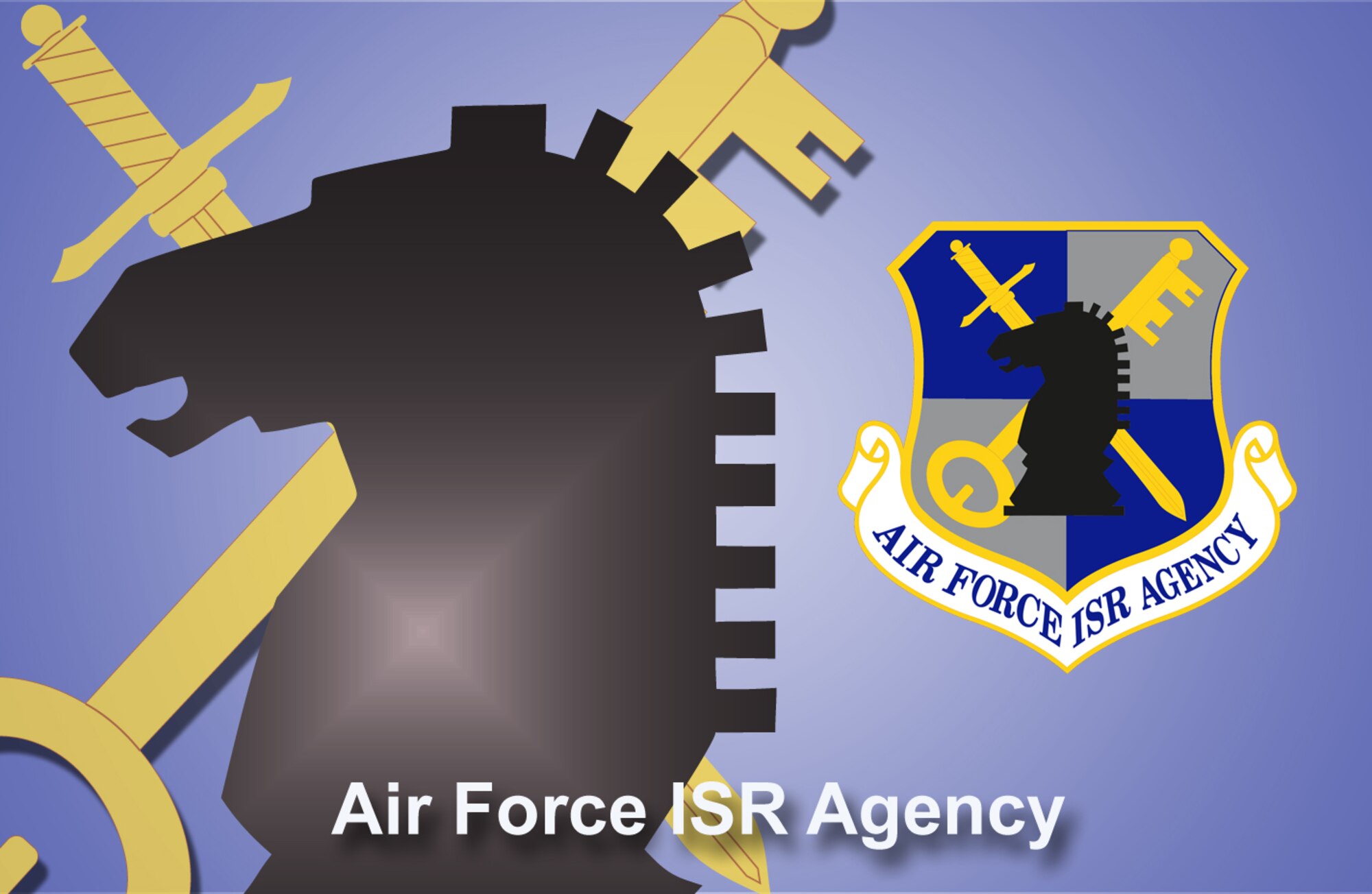 Air Force Intelligence, Surveillance and Reconnaissance Agency fact sheet banner. (U.S. Air Force graphic by Andy Yacenda, Defense Media Activity-San Antonio).