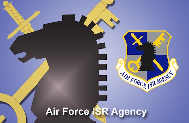 Air Force Intelligence, Surveillance and Reconnaissance Agency fact sheet banner. (U.S. Air Force graphic by Andy Yacenda, Defense Media Activity-San Antonio).