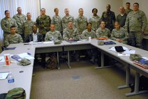 Nineteen Reservists in-processed to the 940th Wing during the April UTA. The wing's newest members include Senior Airman Lillian Benson, Staff Sgt. Michael Bradley, Lt. Col. Julie Clement, Airman Basic Tanya Crooks, Airman Adam Hamar, Tech. Sgt. Luke Johnson, Senior Airman Elias Maldonado, Staff Sgt. Brett Meamber, Senior Airman Byron Mitchell, Senior Airman Michael Morgan, Senior Airman Philip Mosley, Major Scott Nelson, Senior Airman Thomas Normandy, Senior Airman Kevin Porter, Staff Sgt. Brian Sasom, Staff Sgt. Thomas Sawyer, Staff Sgt. Krystal Smith, Staff Sgt. Peter Thompson, and Airman 1st Class Keith Vanoncini.  Gaining units include the 940th Civil Engineer Squadron, 940th Logistics Readiness Squadron, 940th Security Forces Squadron, 713th Combat Operations Squadron, 940th Aerospace Medicine Flight, 13th Reconnaissance Squadron, 50th Intelligence Squadron and 940th Wing Headquarters. (U.S. Air Force Photo/Tech. Sgt. Kenneth McCann)