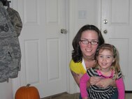 Tech. Sgt. Alexandria Hayes, a Client Systems Technician for the 940th Wing Operations Group, looks forward to spending evenings with her four-year-old daughter, Bella.  An Air Reserve Technician and a single parent, Hayes recently joined a single parent working group at Beale Air Force Base, Calif. (Courtesy Photo)