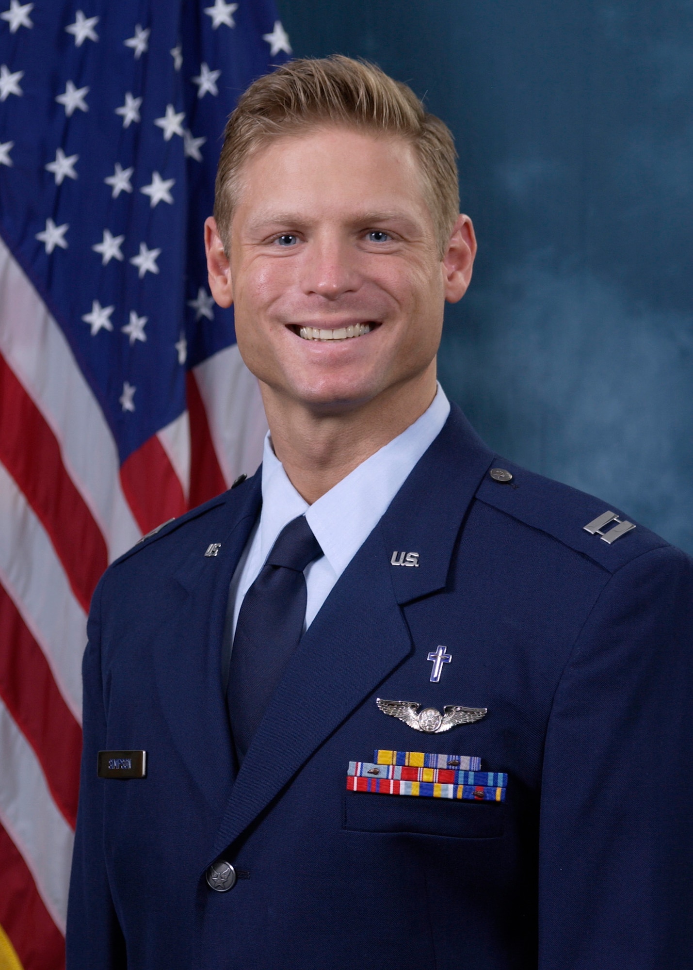 PATRICK AIR FORCE BASE, Fla. -  U.S. Air Force Reserve Chaplain, Capt. Matthew Simpson, is the newest addition to the 920th Rescue Wing here. He is one of six chaplains, at various Reserve Wings, assigned full-time to enhance resilience among members and their dependents. Capt. Simpson also assists the Wing Chaplain in advising the Wing Commander on issues of morale and morality in the 920th RQW and provides opportunities for religious expression, spiritual development and emotional wellness. The 920th RQW is an Air Force Reserve Command combat search and rescue unit and its Airmen deploy all over the world to provide humanitarian and rescue relief. (U.S. Air Force photo)