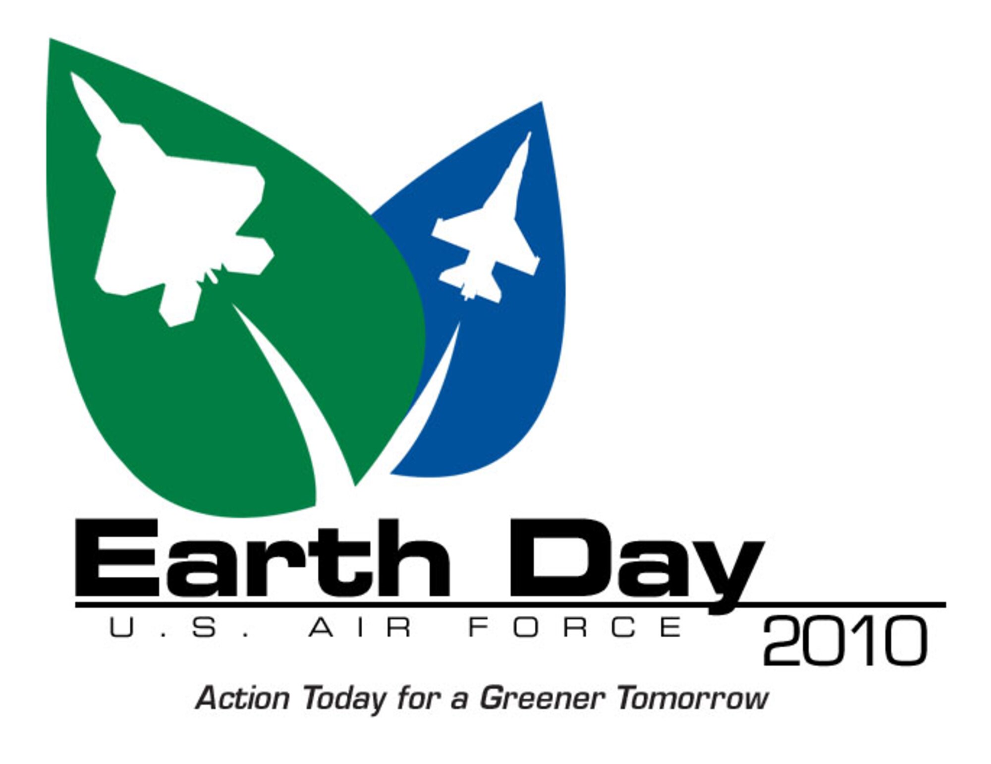 Earth Day 2010 logo (USAF Graphic)