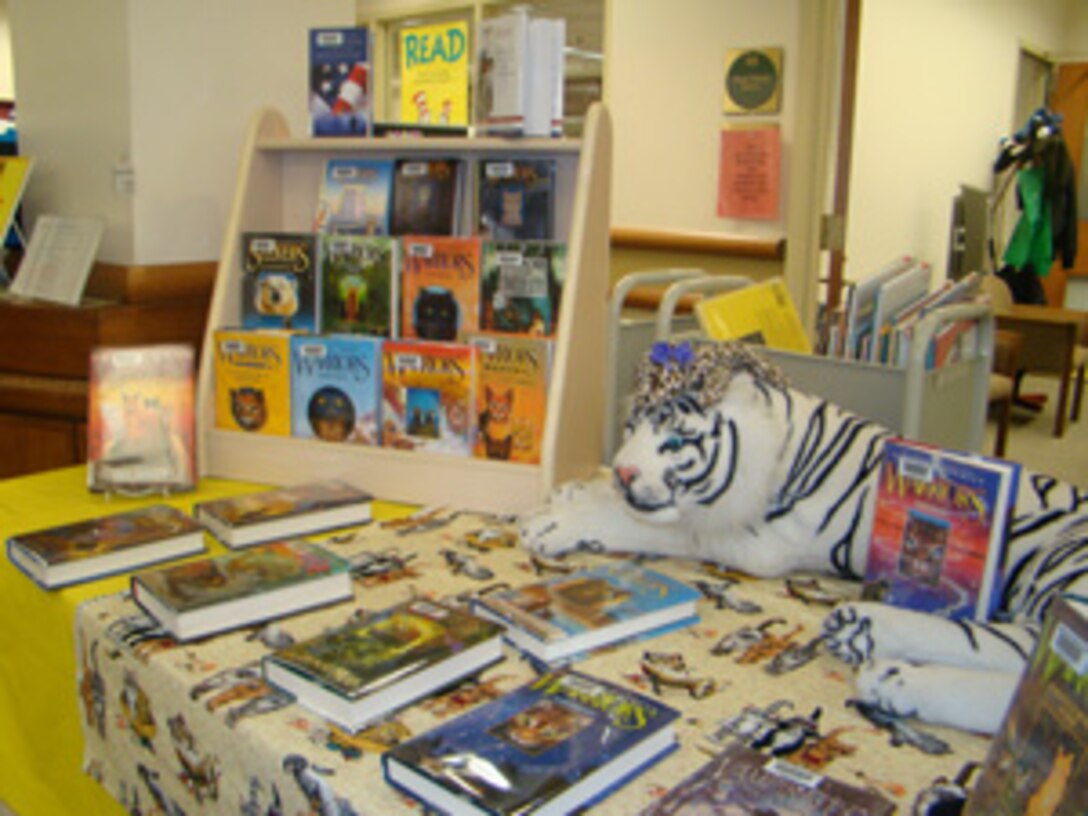 There's plenty to read at the Quantico Base Library!