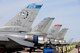 Three F-16C Block 50 Fighting Falcons from Spangdahlem Air Base, Germany arrive at the 148th Fighter Wing Air National Guard Base, Duluth, Minn. Apr. 27, 2010. The aircraft are the first block 50 F-16s to arrive at the wing as the unit becomes the first Air National Guard unit to convert to the block 50 aircraft from Active Duty Air Force.  (U.S. Air Force photo by Tech. Sgt. Brett R. Ewald/Released) 