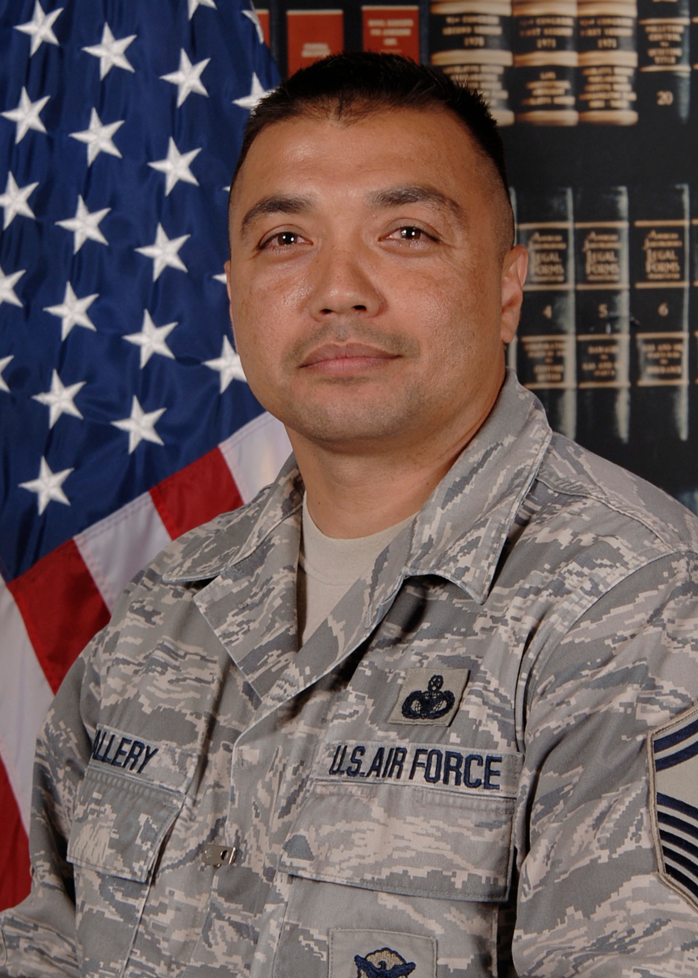 Quarterly Award Winner: Senior Noncommissioned Officer Senior Master Sgt. Jeffery Vallery, 22nd Security Forces Squadron