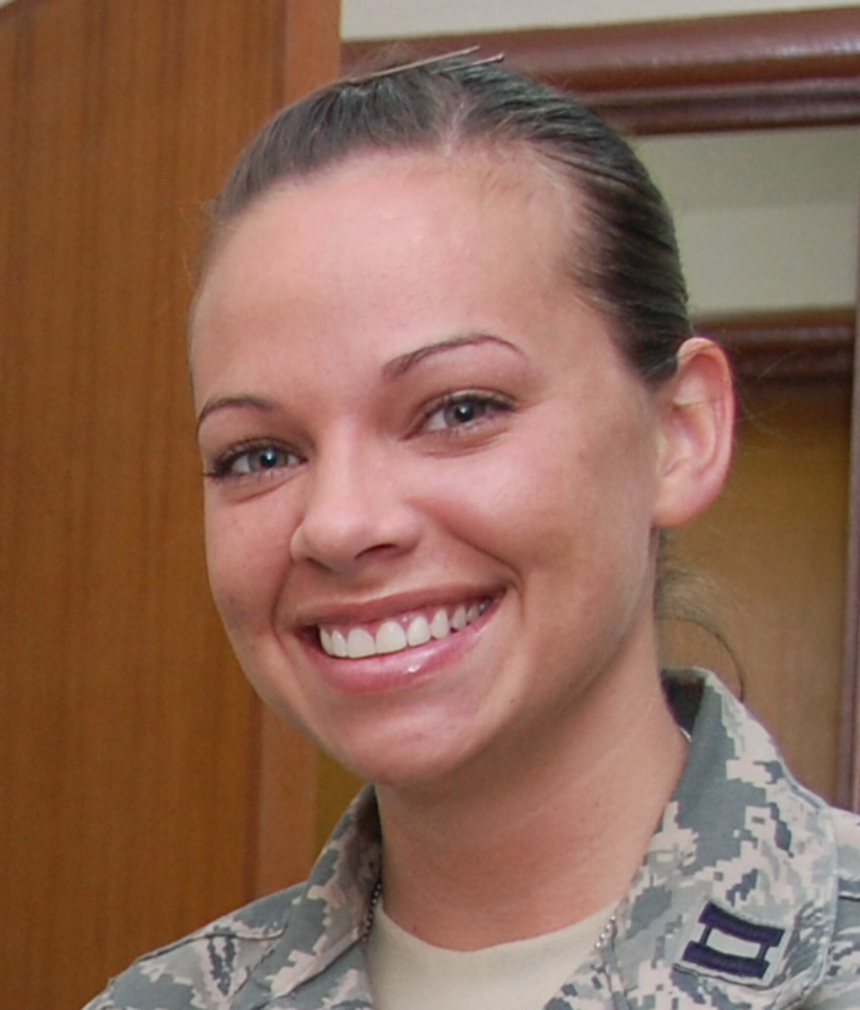 Capt. Mollie Robinson, 386th Air Expeditionary Wing sexual assault response coordinator, deployed from Keesler.