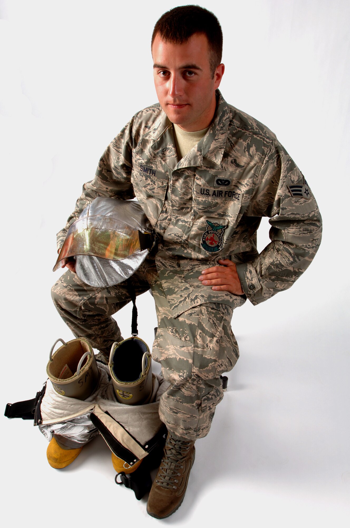 JOINT BASE PEARL HARBOR HICKAM - Senior Airman Jason Smith, 15th Civil Engineer Squadron, is this week’s Hickam Warrior. His responsibilities as a firefighter include operating six mission essential fire rescue vehicles and providing 24/7 fire protection to over 19,000 personnel at Hickam. “Additionally, I also serve as the assistant flight unit deployment manager for a team of 28 military firefighters, ensuring their mobility folders have the necessary requirements to deploy at a moments notice to include scheduling M-16, CBRNE, and SABC classes.” said Airman Smith. “I'm also a qualified SABC instructor responsible for educating combat warriors on life-saving skills.” “A Staff Sgt. with Senior Airman stripes is how I would describe Airman Smith.” said Senior Master Sgt. Jesus Longoria, deputy fire chief. “He has definitely hit the ground running full speed and has made an immediate positive impact and contribution to the base and local community.  Since his arrival, he has responded to 7 aircraft in-flight and ground emergencies involving a C-17 Globemaster III, C-130 Hercules, F-15 Eagle, and the Boeing 747 aircrafts, protecting over $640 million in military and commercial aircraft assets.  Additionally, he has taken an initiative to assist with the fire protection flight's unit deployment manager's program by inspecting and configuring 28 mobility readiness folders ensuring they are 24/7 ready for world-wide missions and tasks to include operational readiness exercises.”  He has also dedicated his personal time conducting recruitment drives for the Air Force Sergeants Association during monthly promotion ceremonies and with their annual golf tournament helping them raise over $10,000 for local enlisted programs that support the First Term Airman Class and PME centers.  “He also was pivotal in helping Airman's Attic move furniture into their new facility.” said Sergeant Longoria. (U.S. Air Force photo/Senior Airman Gustavo Gonzalez)   