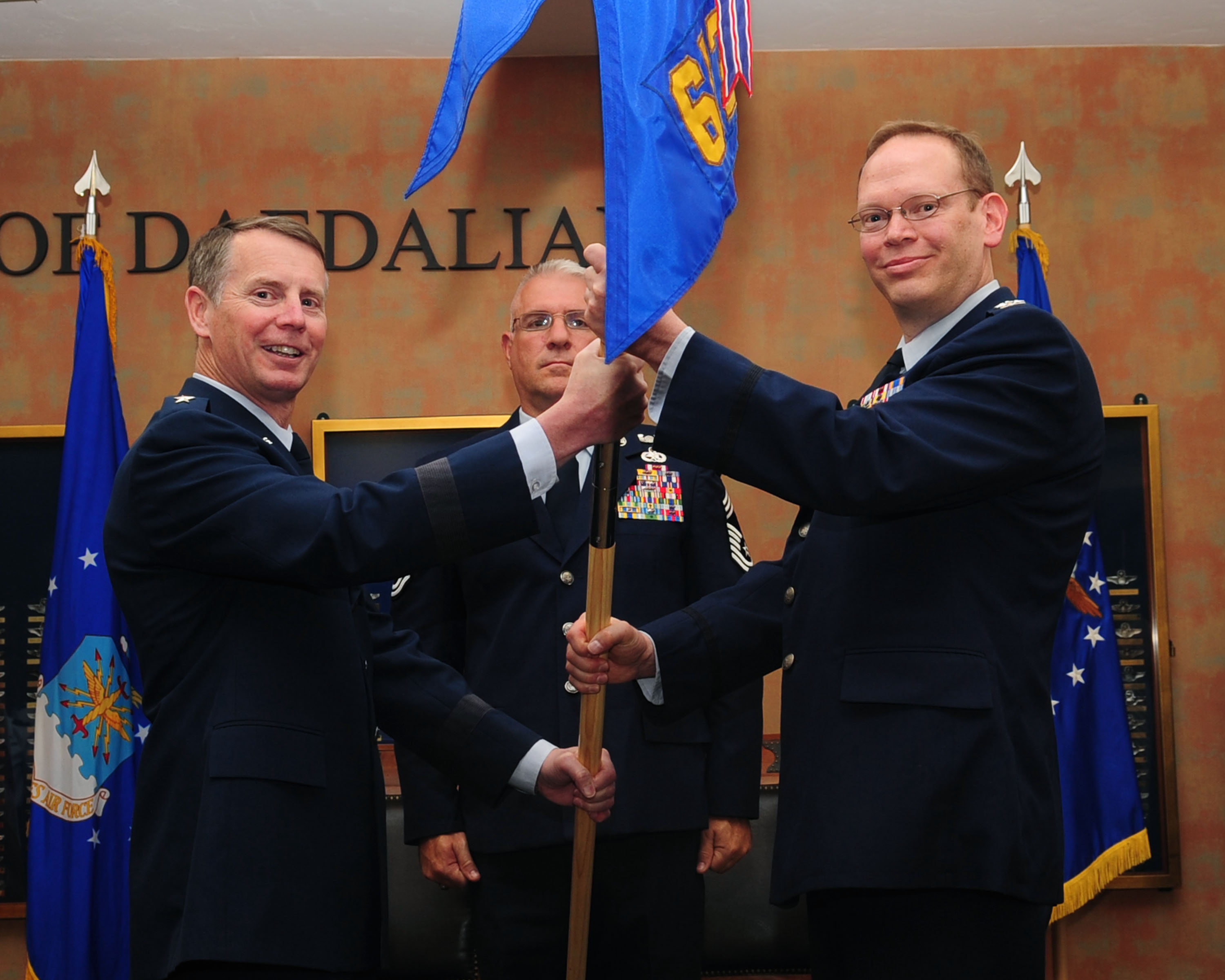 A New Commander For The 612th Theater Operations Group