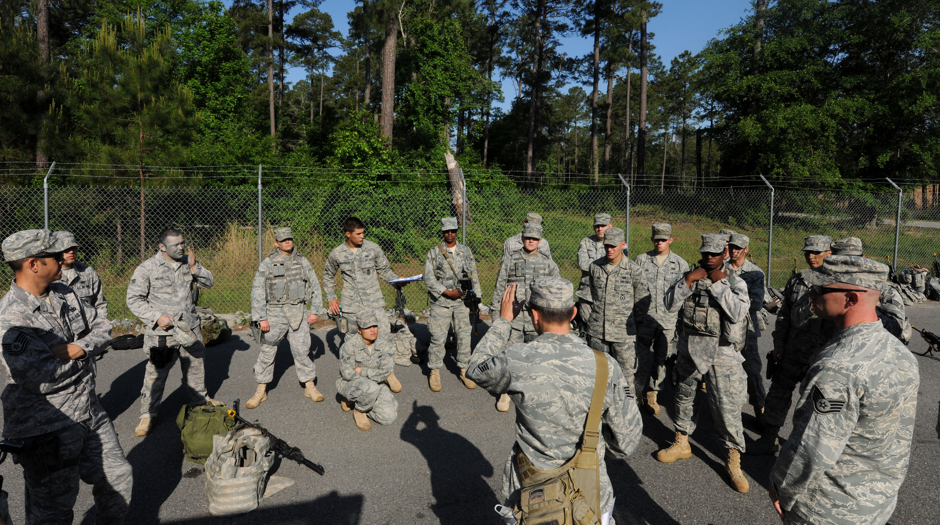 822nd SFS evaluates individual security forces skills during exercise